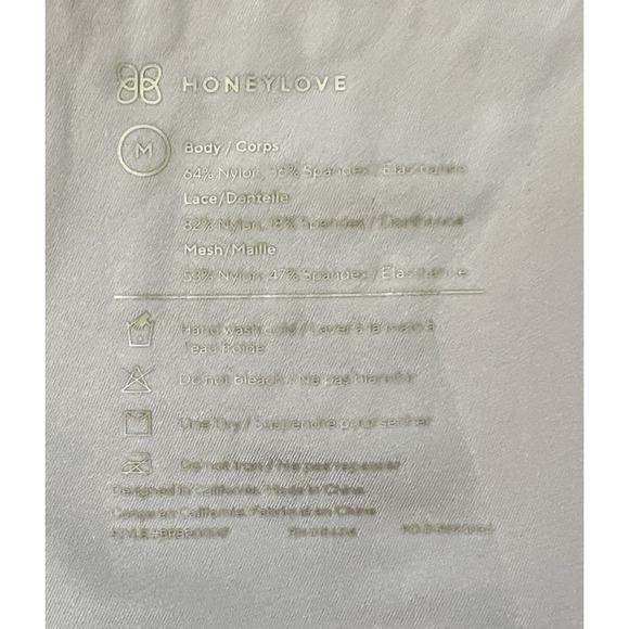 Honeylove liftwear crossover bra wireless black removable cups Pads size medium - Picture 9 of 10